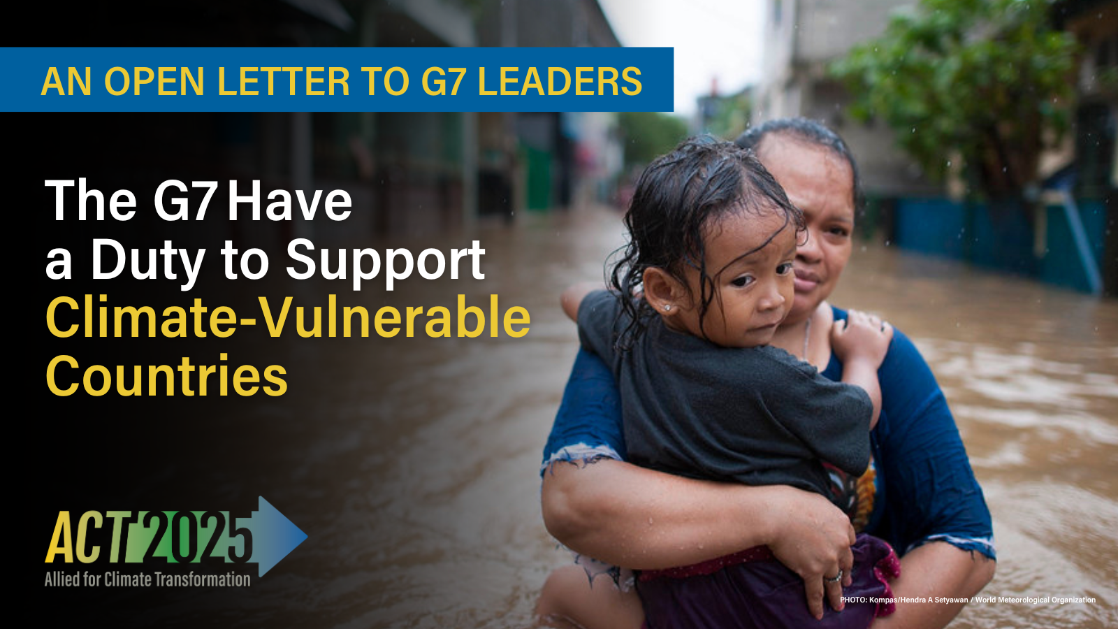 G7 leaders have a duty to support climate-vulnerable countries, says ...